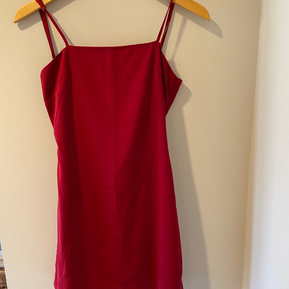 Lulu's Red Mini Dress